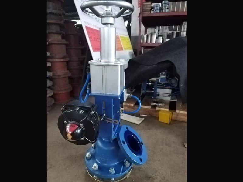 搪瓷氣動放料閥